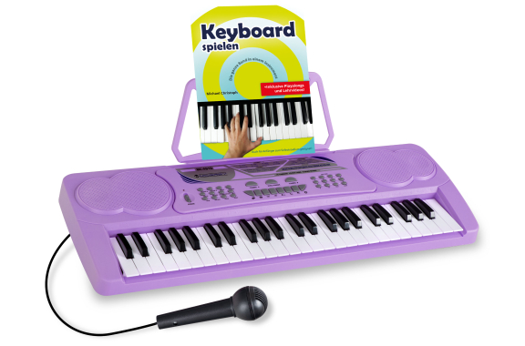 McGrey BK-4910VT Keyboard Violet Set Avec Méthode image 1