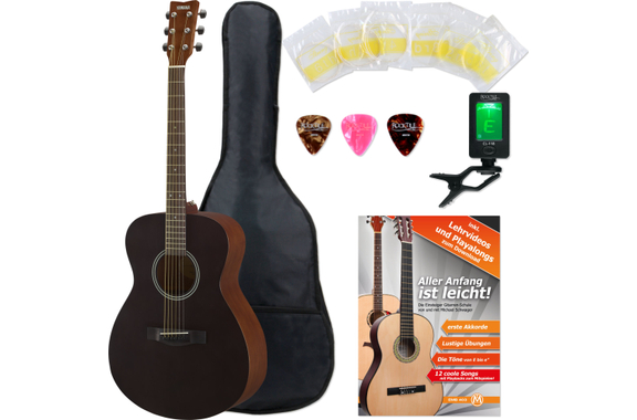 Yamaha FS400 Smoky Black Starter Set image 1