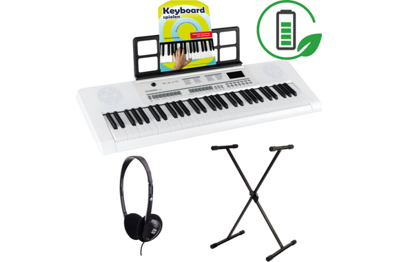 McGrey 6170 Battery Keyboard White Set image 1