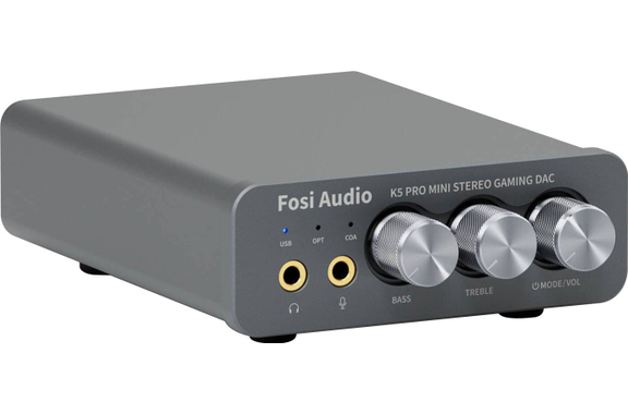 Fosi Audio K5 Pro DAC Kopfhörerverstärker  - Retoure (Zustand: sehr gut) image 1