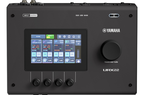Yamaha URX22 Audio Interface Schwarz image 1