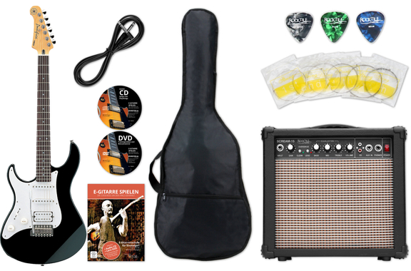 Yamaha Pacifica 112JL BL E-Gitarre Black image 1