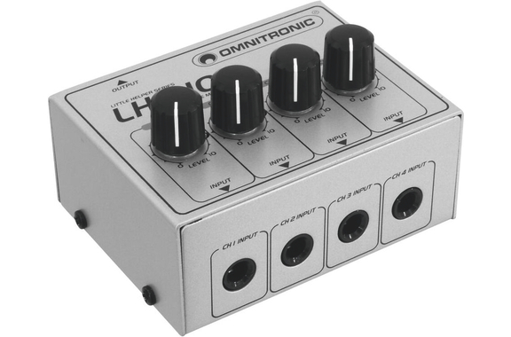 Omnitronic LH-010 Mezclador Pasivo De 4 Canales image 1