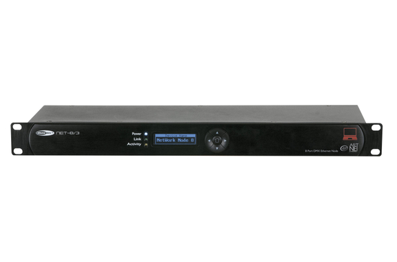 Showtec NET-8/3 Node Artnet / Klingnet 8 Canaux image 1