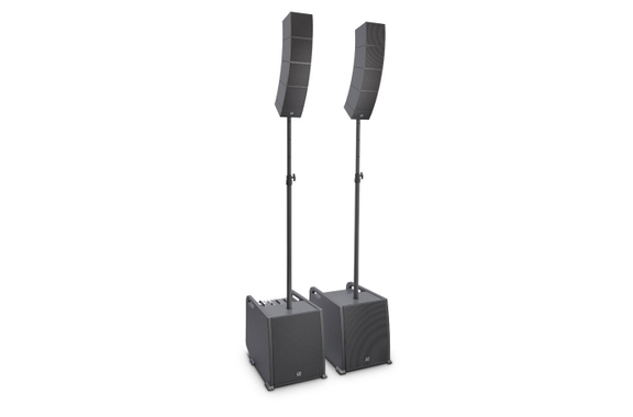 LD Systems CURV 500 PS Aktivanlage inkl. Distanzstange + Lautsprecherkabel  - 1A Showroom Modell (Zustand: wie neu, in OVP) image 1