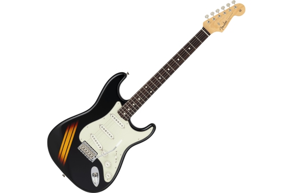 Fender Made in Japan Traditional 2025 Collection '60s Stratocaster Competition Black / 3-Color Sunburst image 1