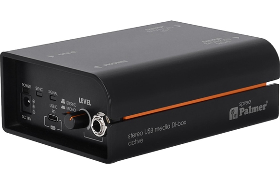 Palmer River Spree USB-C XLR Stereo-Media-DI-Box image 1