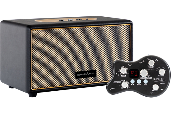 Rocktile GP-10 / BB-860BK Set de Amplificador para Guitarra image 1