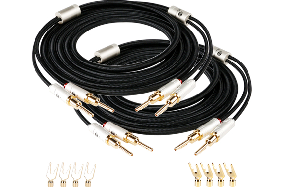 Boaacoustic Blackberry HiFi Luidsprekerkabel 2x 2,5m image 1