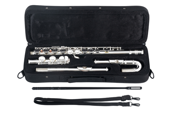 Classic Cantabile FL-200U Dwarsfluit Neusilber image 1