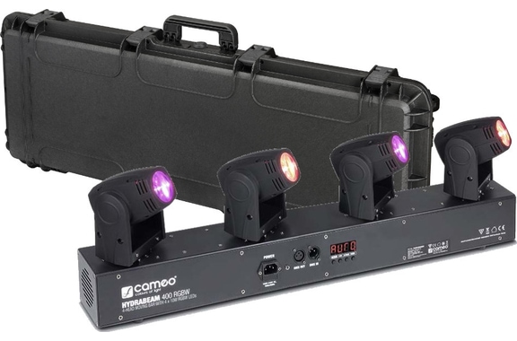 Cameo HYDRABEAM 400 RGBW Flight Case Set image 1