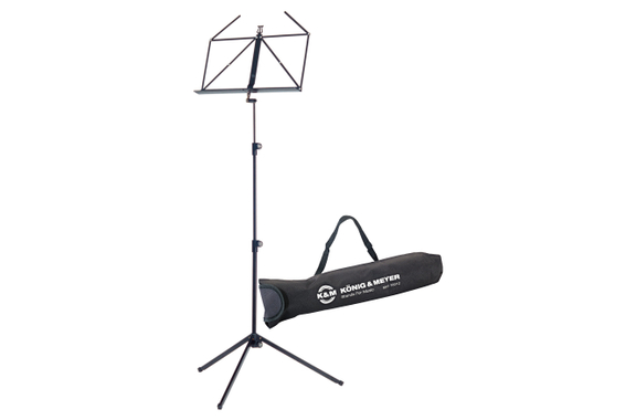 K&M 100/1 Soporte Para Partituras Set Negro image 1