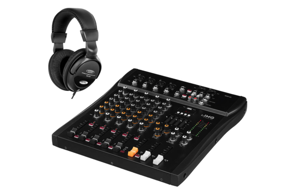 IMG Stageline MXR-60 USB Mixer with Bluetooth Set image 1