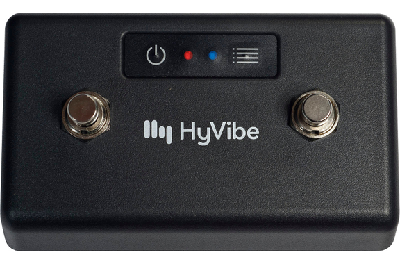 LAG HV-S2 HyVibe Footswitch Bluetooth 2 Boutons image 1