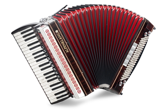 Alpenklang Pro Accordéon IV 120 MHR Palissandre image 1