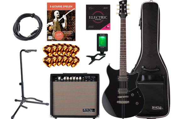 Yamaha RSE20 BL Revstar Element Chitarra Elettrica Black Set image 1
