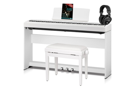 Kawai ES 120 W Digital Piano Weiß Home Set image 1