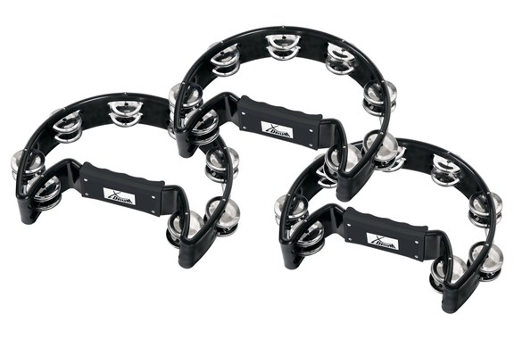 Set de 3 XDrum TM-1 Tambourins à Main Noir image 1