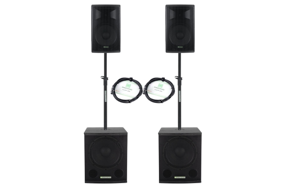 Pronomic Powerstage Economy 1510 2.2 Aktive PA-Anlage 800 Watt image 1