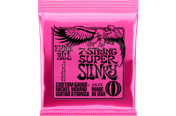 Ernie Ball 2623 Super Slinky 7-String image 1