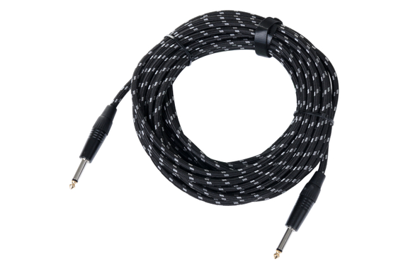 Pronomic Stage INST-10T Instrumentenkabel Klinke 10m Textil image 1