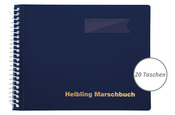 Helbling BMB20 Marschbuch blau 20 Taschen image 1