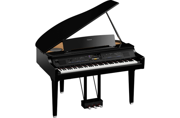 Yamaha CVP 909 GP Digitalflügel Schwarz Hochglanz image 1