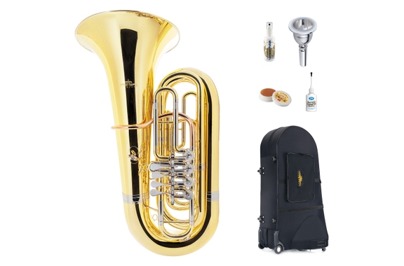 Lechgold BT-18/4L Bb-Tuba laquée Set Deluxe image 1