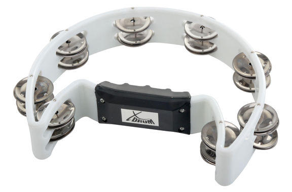 XDrum TM-1 Pandereta De Mano Blanca image 1