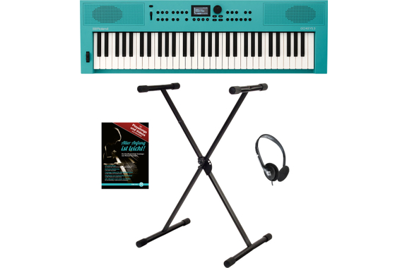 Roland GO:KEYS 3 Turquoise Keyboard Set image 1