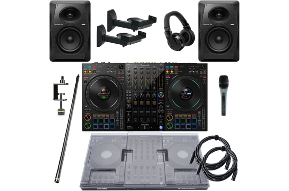 Pioneer DJ DDJ-FLX10 Professionell Homestudio Set image 1