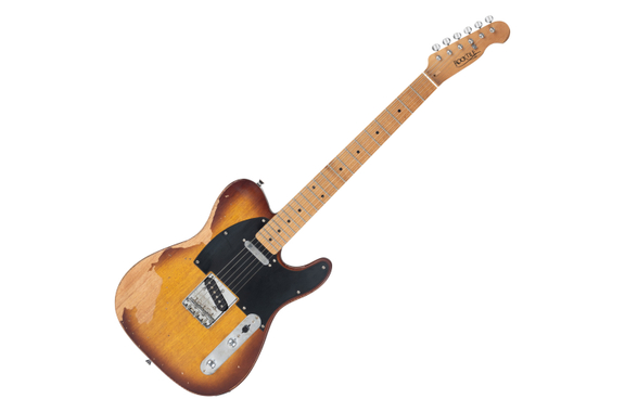 Rocktile Vinstage TL-RMAB Guitare Électrique Antique Burst image 1