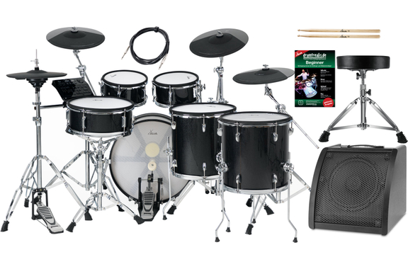 XDrum DD-670 PLUS Mesh E-Drum Kit Live Set image 1