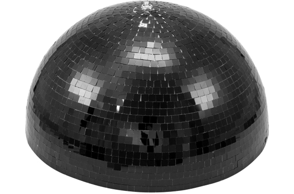 Eurolite Demi-Boule Miroir 40 cm Noire Motorisée image 1