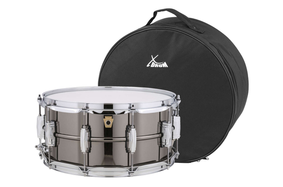 Ludwig LB417 Black Beauty Snare Drum 14" x 6,5" Set inkl. Gigbag image 1