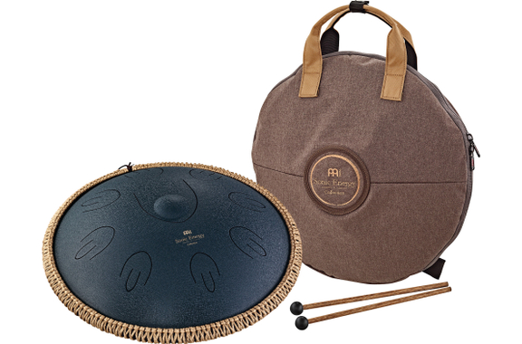 Meinl Sonic Energy Octave Steel Tongue Drum Navy Blue D Amara image 1