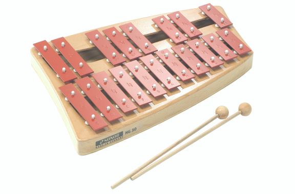 Sonor NG 30 Klokkenspel Sopraan (Rood) image 1