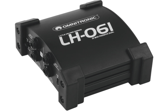 Omnitronic LH-061 PRO DI-Box Doble Pasiva image 1