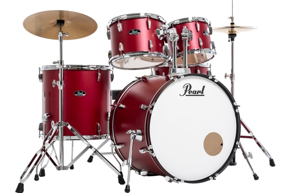 Pearl RS505C/C747 Roadshow Drumset Rouge Mat image 1
