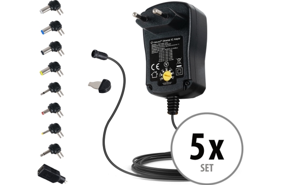 McGrey UAD-1000 Universele Voeding 1A 5x Set image 1