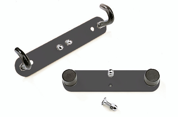 Sonor ZM 6548/1 Trägeradapter für Marsch-Bass Drums Schwarz image 1
