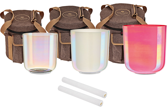 Meinl Sonic Energy ECSBSETEBG Essence Kristallen Klankschalen Set image 1