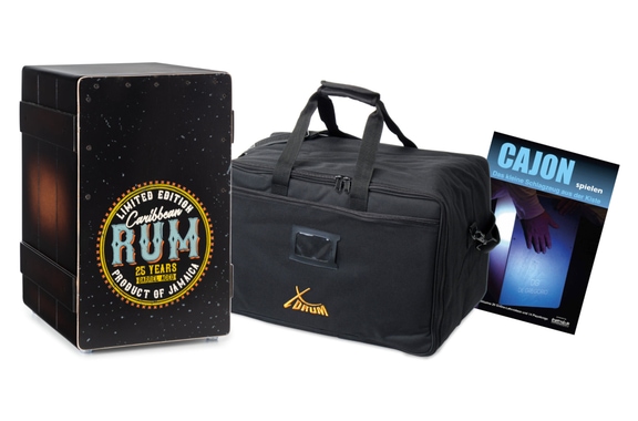 XDrum Design Series Cajon "Rum" Set inkl. Tasche + Schule image 1