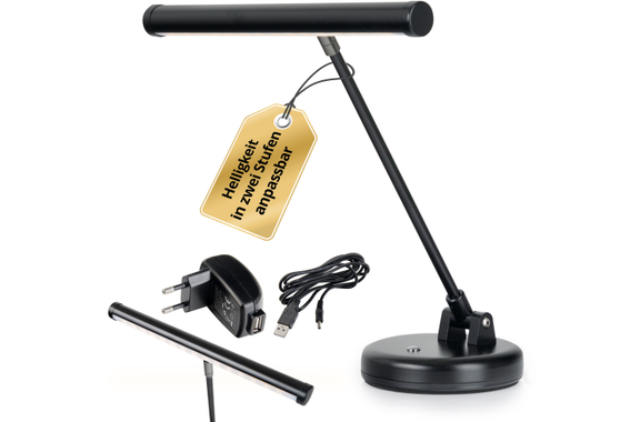 Lampe de Piano LED Showlite WW Noire image 1
