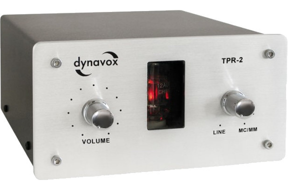 Dynavox TPR-2 Röhrenvorstufe Phono Vorverstärker silber  - 1A Showroom Modell (Zustand: wie neu, in OVP) image 1