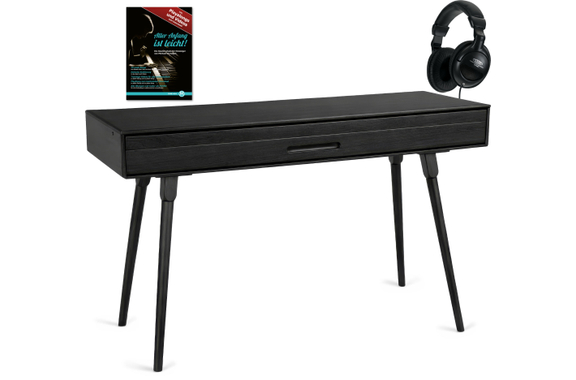 Classic Cantabile DP-730 SM Digitale Piano Zwart Mat Set image 1