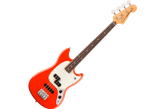 Fender Player II Mustang Bass PJ RW Coral Red  - Retoure (Zustand: sehr gut) image 1