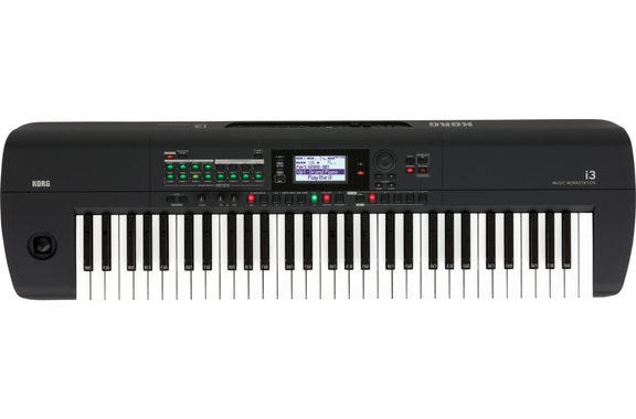 Korg i3 Music Workstation Negra image 1
