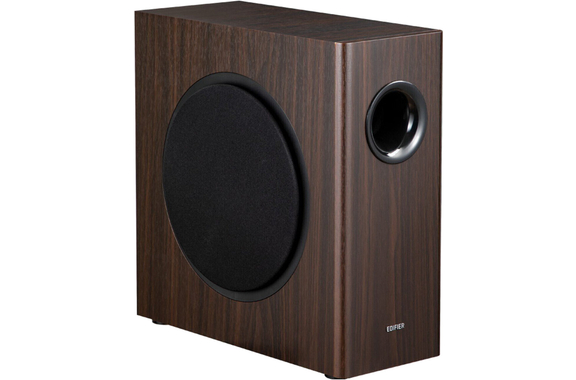 Edifier T5s Aktiv-Subwoofer Braun image 1