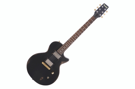 Slick SL52 BK Electric Guitar Black image 1